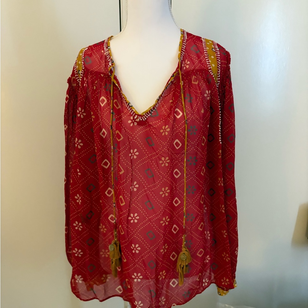 Red Women’s Blouse